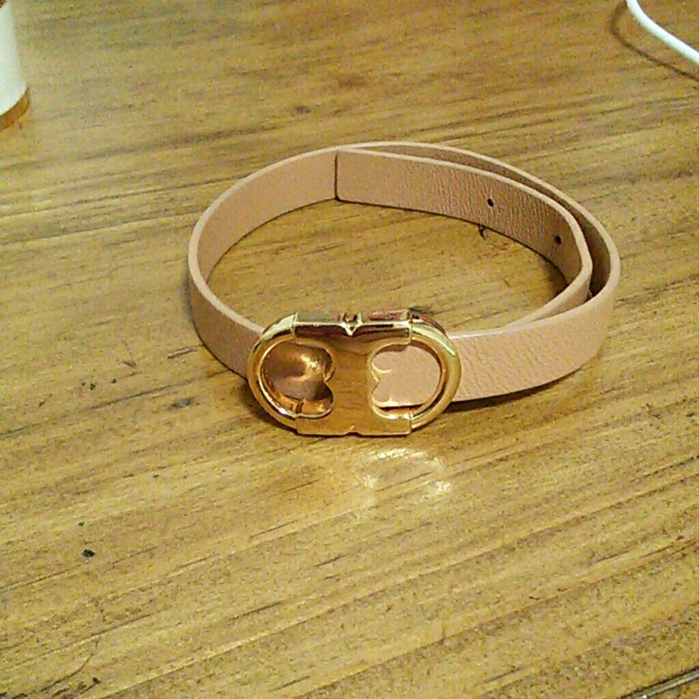 Tory Burch leather wrap bracelet